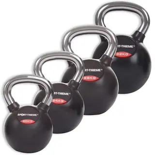 Kettlebell Sport-Thieme Gummerade | 4 st 20 till 32 kg