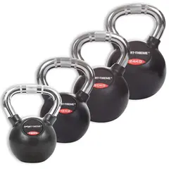 Kettlebell Sport-Thieme Gummerade | 4 st 12 - 24 kg