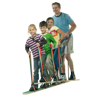 Teambuildingskidor 160 cm | 4 pers