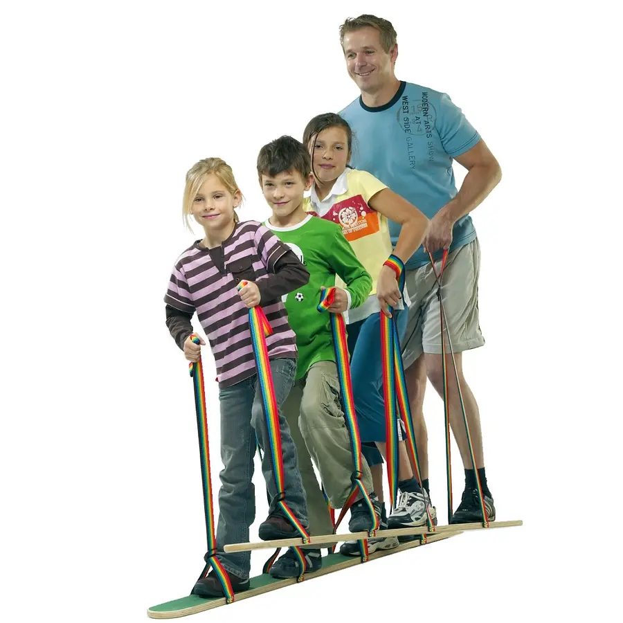 Teambuildingskidor 160 cm | 4 pers 