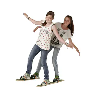 Teambuilding | Skidor Pedalo | 80 cm Skidor f&#246;r samarbete 2 personer