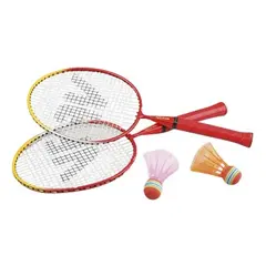 Badmintonset Smash för Barn 2 rack och 2 bollar