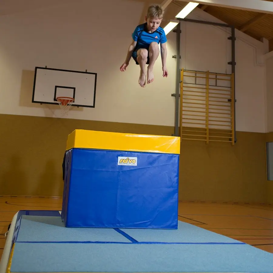 Sprangkasse av skum - Reivo Rinogym 3-delt | Til barn fra 4 til 9 år 