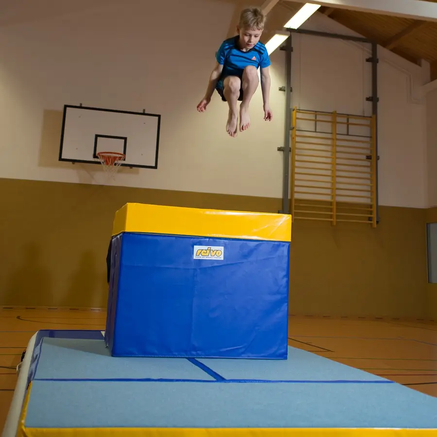 Sprangkasse av skum - Reivo Rinogym 3-delt | Til barn fra 4 til 9 år 