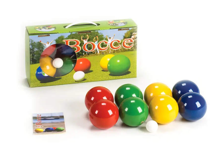 Bouleklot i trä 8 st bollar Boccia | Petanque 