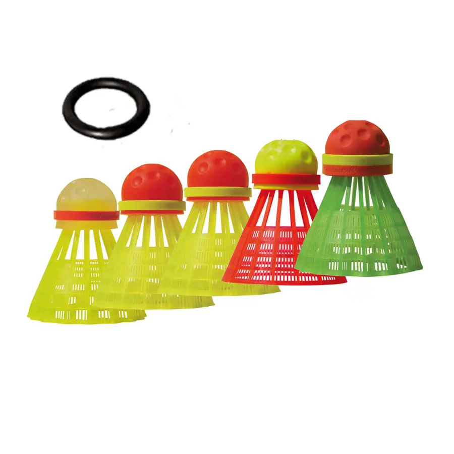 Speedminton® - Speedertube MIX Mixpaket Speedmintonbollar 5 st. 