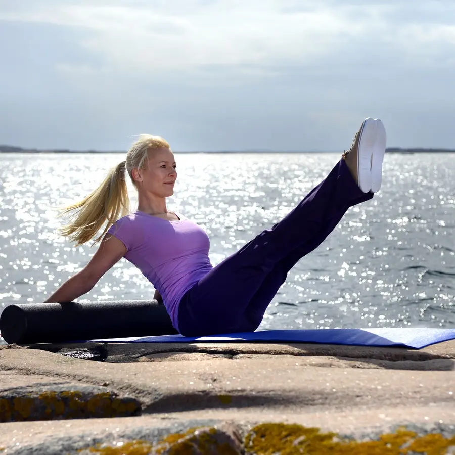 Sissel Intense Pilates Roller Lång yogarulle 100 cm 