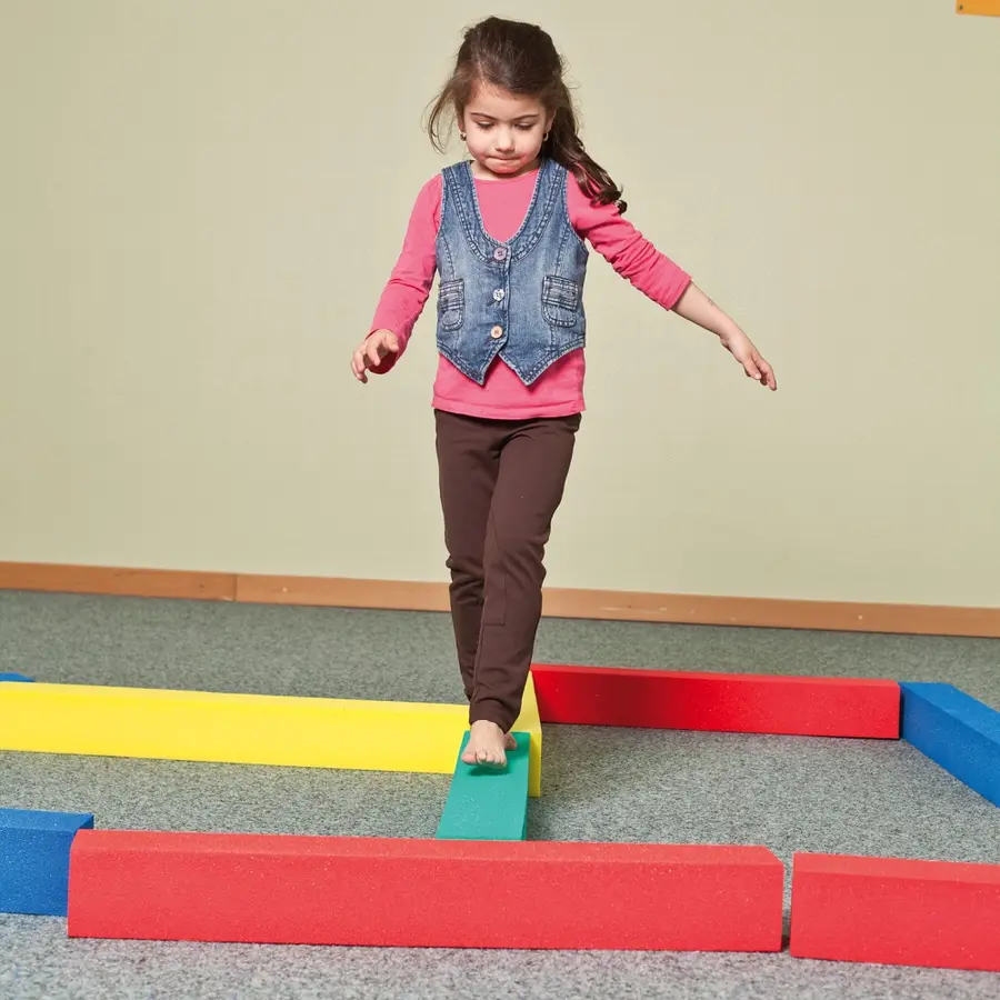 Stora balans och skumelement Set med 10 st. | 80x10x10 cm 