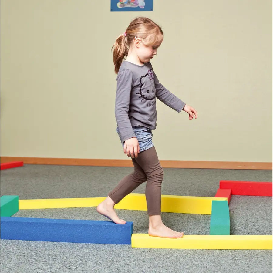 Stora balans och skumelement Set med 10 st. | 80x10x5 cm 