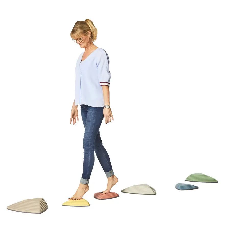 Balansstenar Nordic för motorikbanor Motorikstenar | 6 st. 