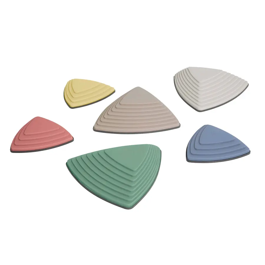 Balansstenar Nordic för motorikbanor Motorikstenar | 6 st. 