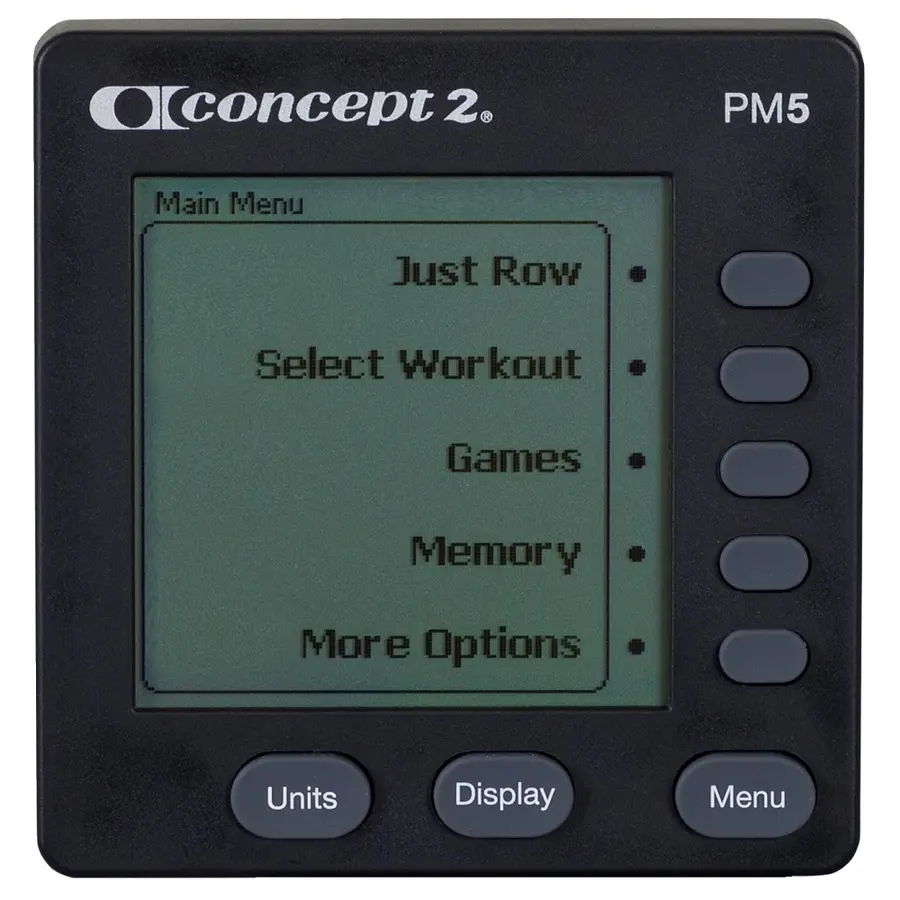 Roddmaskin Concept2 RowErg Svart | Med PM5 monitor 