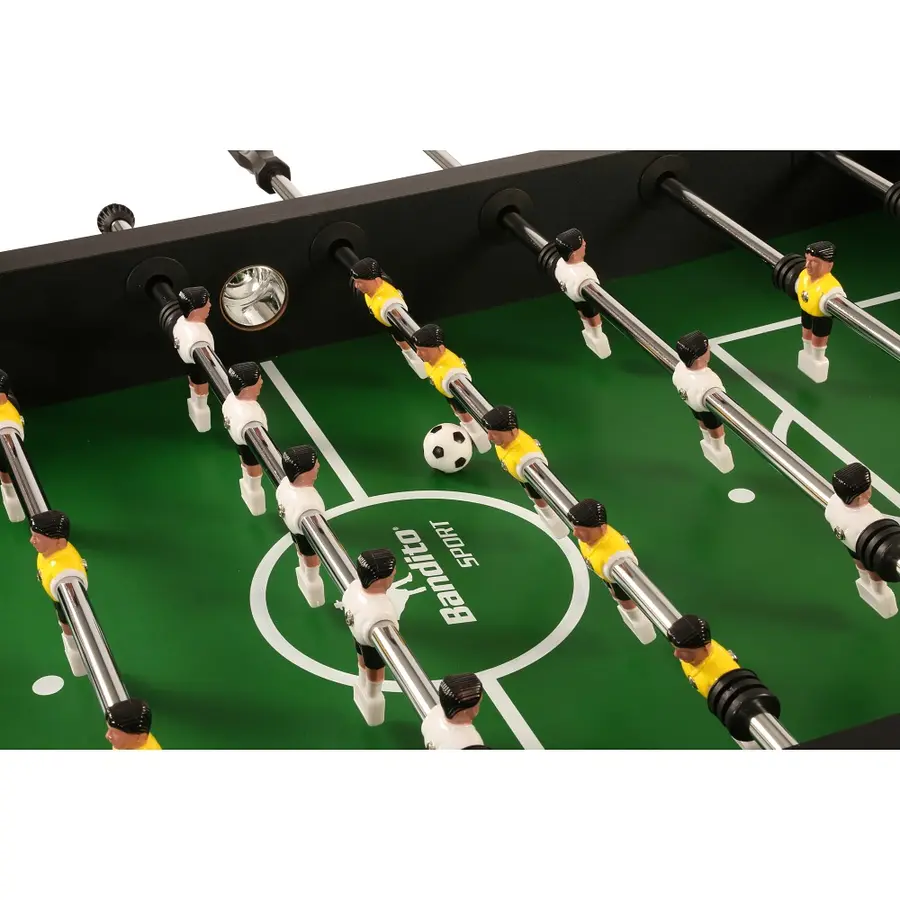 Fotballspill Bandito Black Soccer Foosball til hjemmebruk 