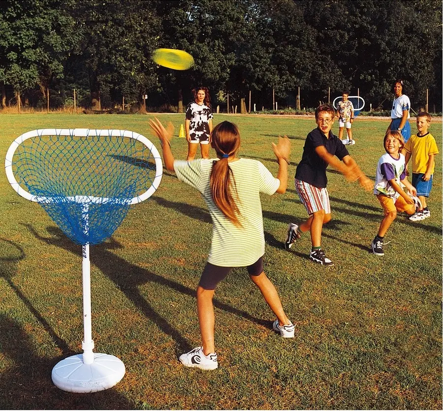 Discgolf Korg Sport-Thieme catcher Frisbee mål på stativ 