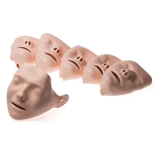 Little Anne Face Skin Light 6-pack 6 st. ansikten f&#246;r HLR-docka med filter