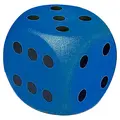 T&#228;rning Volley i skum med hal yta 1 st | Bl&#229; | 16 x 16 cm