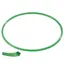 Tunnband | Rockring 60 cm | Grön Liten ring med fyrkantsprofil 