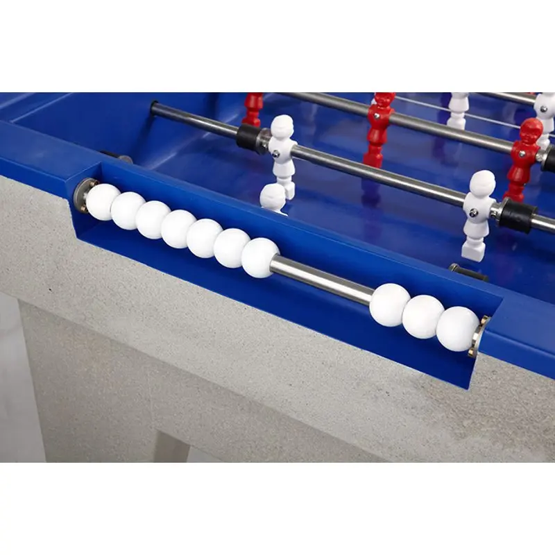 Fotbollsspel i betong | Grön Utomhus foosball 