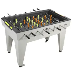 Fotbollsspel i betong | Gr&#229; Utomhus foosball