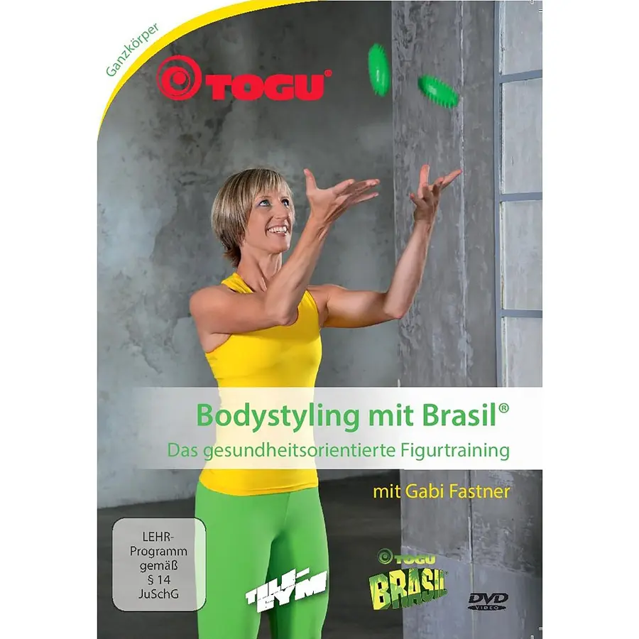 Togu Brasil handtränarset 10 st. DVD och CD med musik och video 