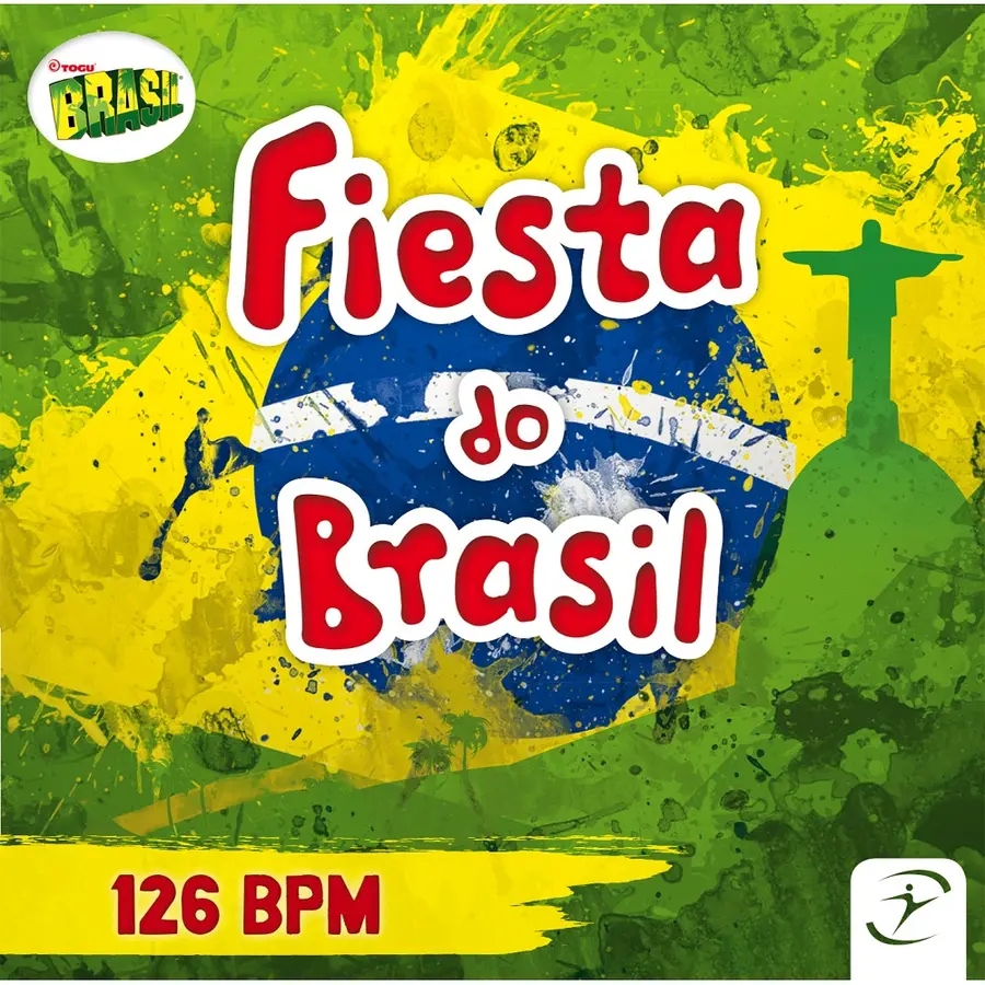 Togu Brasil handtränarset 10 st. DVD och CD med musik och video 