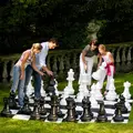 Stort sjakkbrett 2,8 x 2,8 m Inne- og utebruk | Uten brikker