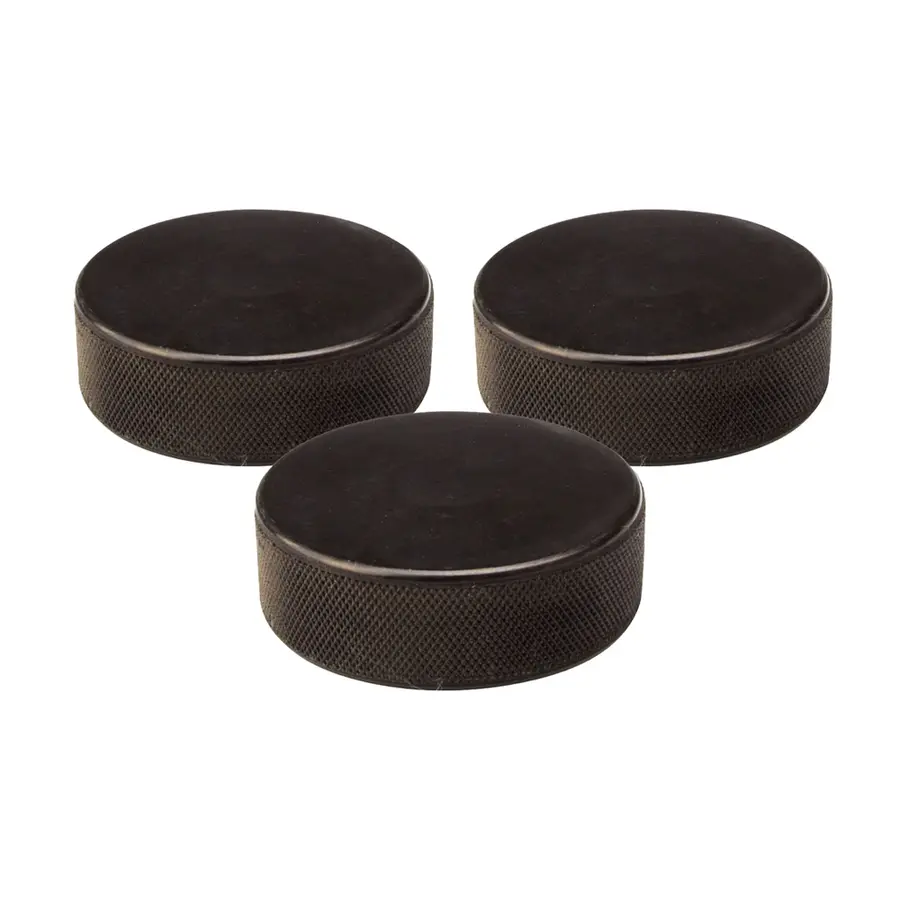 Ishockey puck Svart | 3 st. Standard puck 