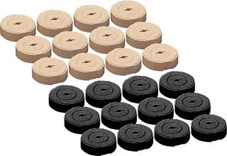 Stora dambrickor 24 st 10,5 cm | Pj&#228;ser f&#246;r utomhusbruk