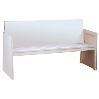 Spelarb&#228;nk Grand Slam aluminium, vit