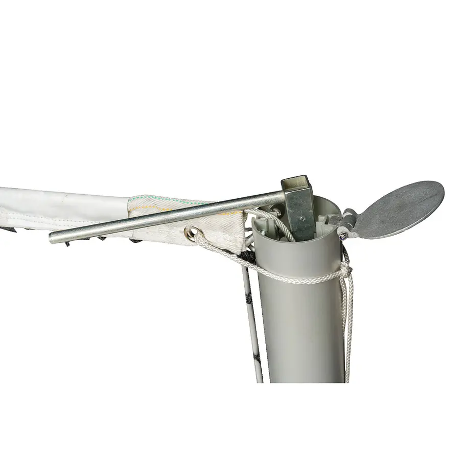 Tennisstolpar aluminium ø 83mm 2 st Runda stolpar inklusive golvhylsor 