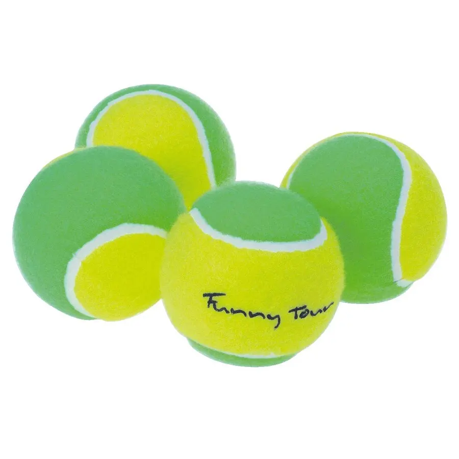 Tennisboll Soft Fun 4 st. Nivå 1 | 4 st. | Grön 