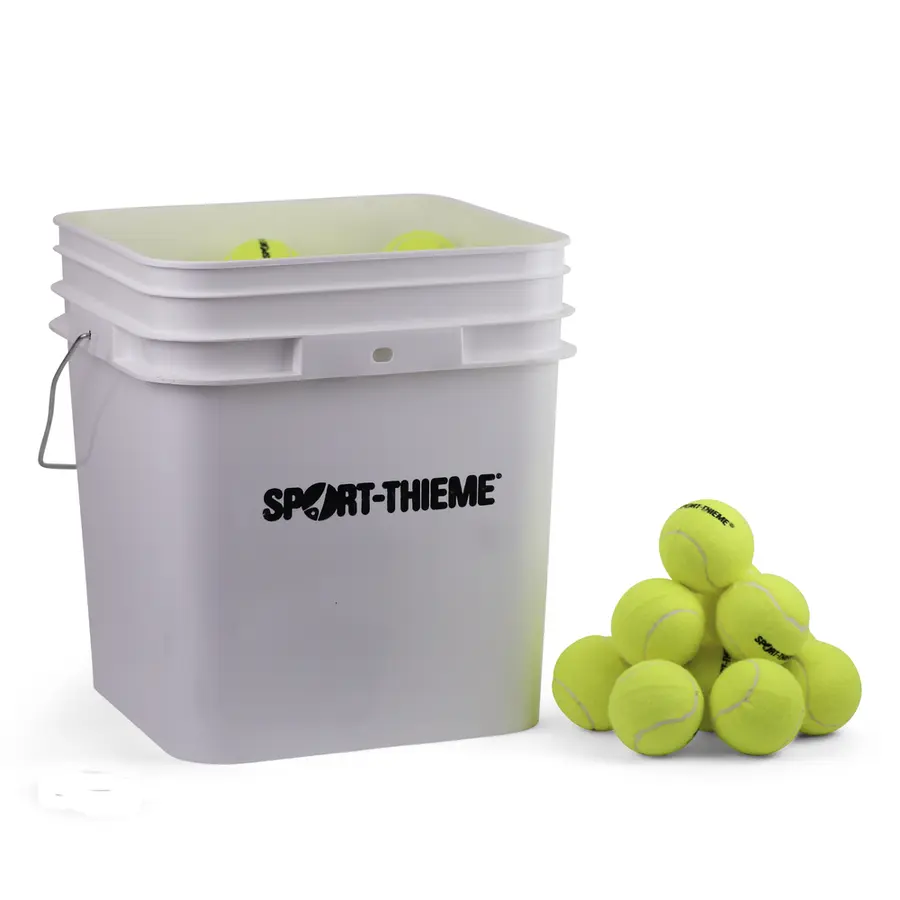 Tennisbollar och hink 60st. Bollar för skola och förening 