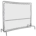 Tennisv&#228;gg Rebounder 280 x 220 cm |  Mobil tennisv&#228;gg