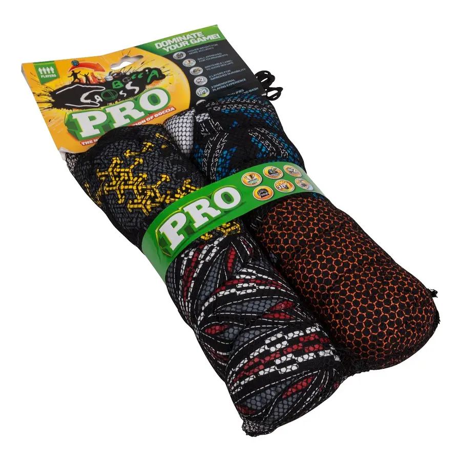 Crossboccia Familjpack Pro Race Arrows Runda ärtpåsar Boule 