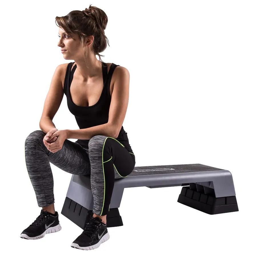 Stepbräda Sport-Thieme Justerbar i 3 nivåer 15cm, 20cm, 25cm 