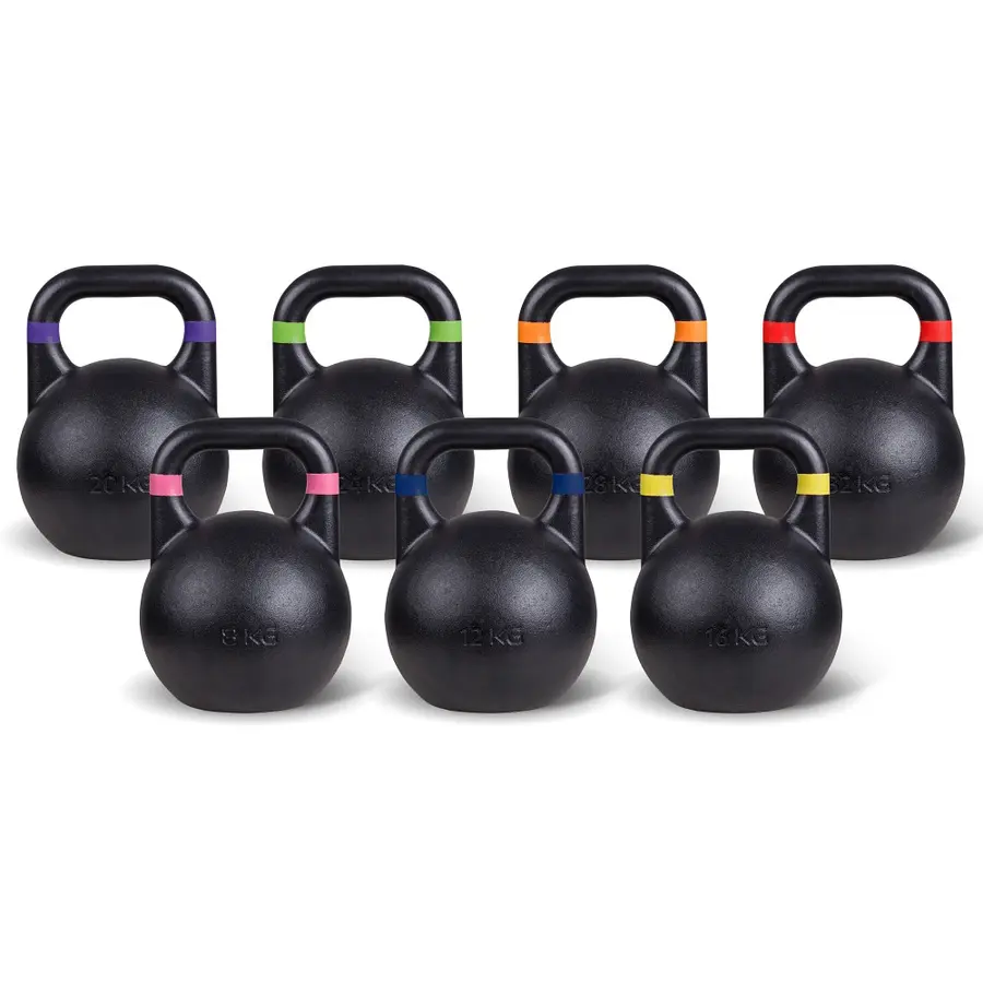Kettlebell Set Competition 7 st kettlebells i olika vikt 