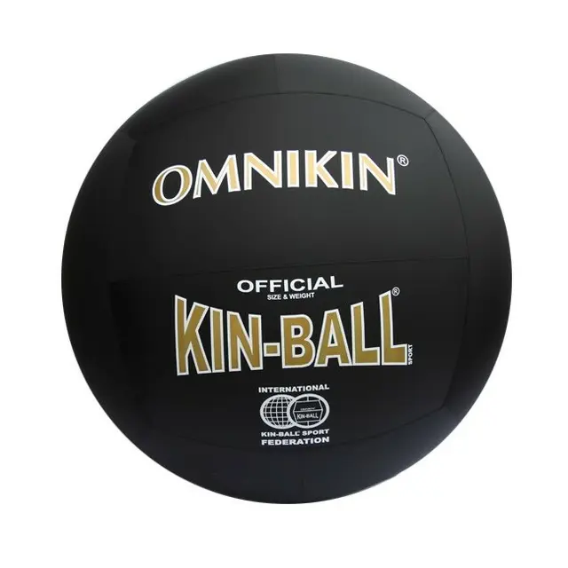 KIN-BALL® spelboll Svart Kinboll 122 cm | Stor svävande boll 