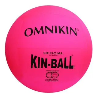 KIN-BALL Spelboll rosa Kinboll 122 cm | Stor sv&#228;vande boll