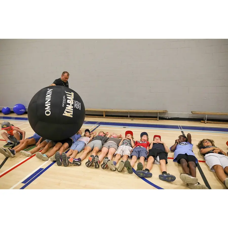 KIN-BALL Spelboll rosa Kinboll 122 cm | Stor svävande boll 