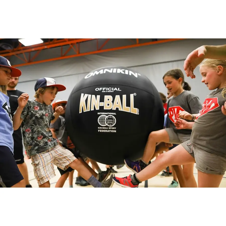KIN-BALL Spelboll rosa Kinboll 122 cm | Stor svävande boll 
