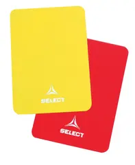 Select Domarkort Rött och gult kort för träning och match