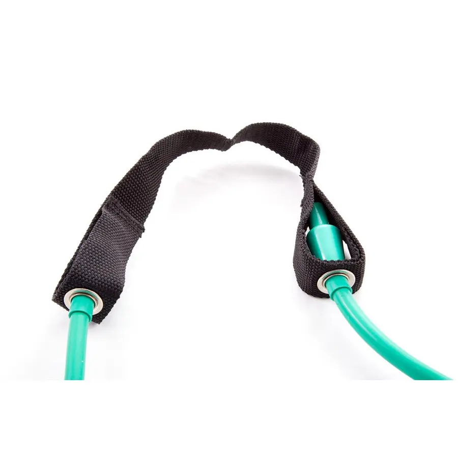Träningsband med handtag | Förstärkt 1 stk | Medium | Grön 