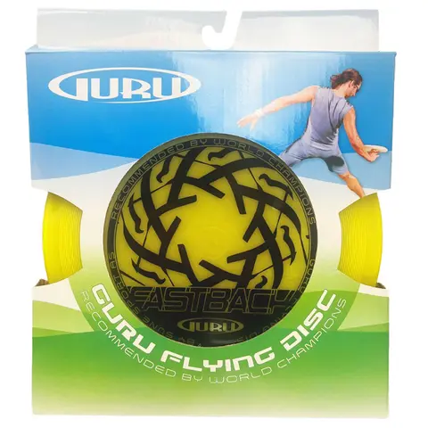 Frisbee Guru Fastback Flying Disc Klassupps&#228;ttning med allroundfrisbee