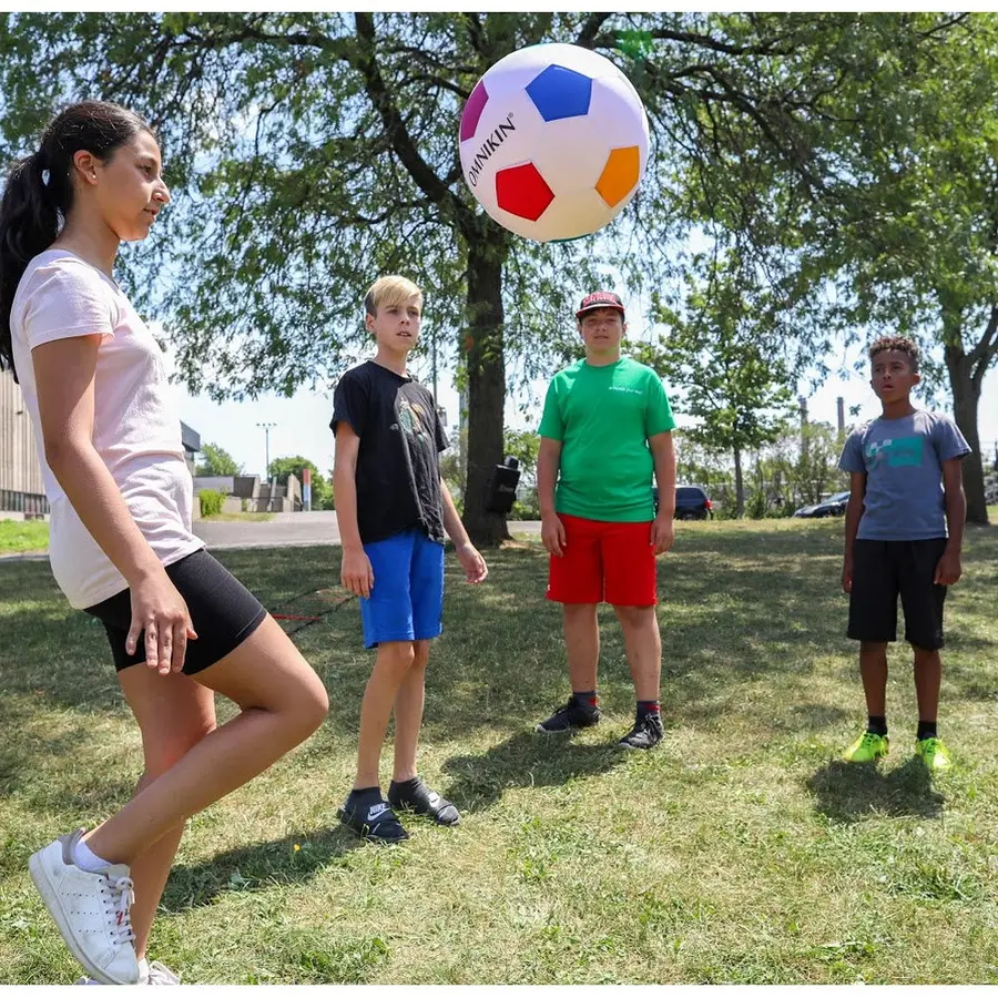 Omnikin® fotboll - 36 cm Superlätt fotboll för lek och träning 