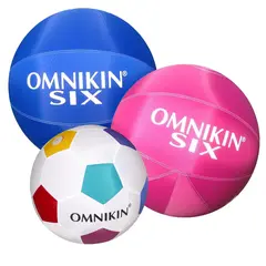 Omnikin® lekpaket - 3 bollar Lätta bollar för lek och spel