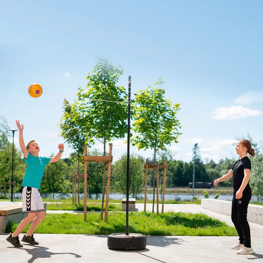 Smashbollpaket Smashboll | Cementfot, stång och 1 boll 