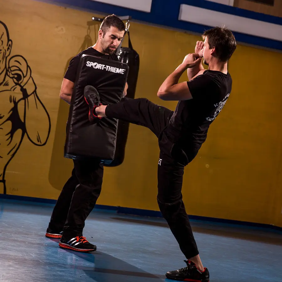 Punch Pad Curve 75x35x15 cm Slag och sparkmits till kampsport 