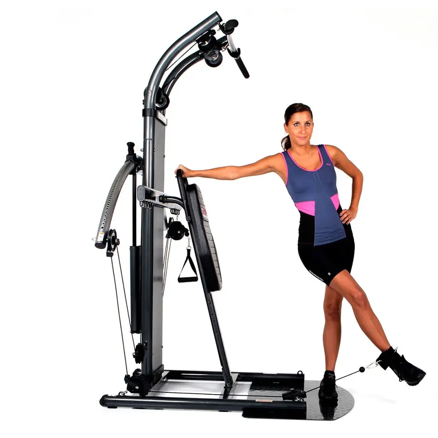 Multigym Finnlo Bio Force Extreme Latsdrag Flyes Benpress Benböj Kabeldrag 