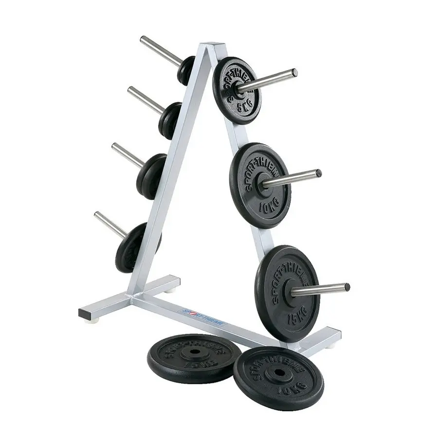 Ställning för viktskivor 30 mm 7 st 25 cm långa konsoller 