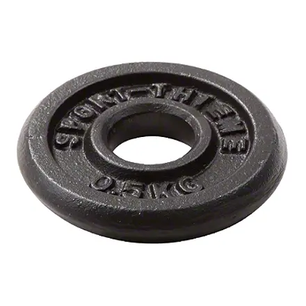 Viktskiva järn 5 kg Hål: 30 mm 
